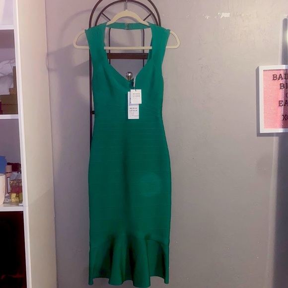Herve Leger Dresses & Skirts - Perfect for a wedding or a fancy dinner, size S but can fit a size 2 or 3.